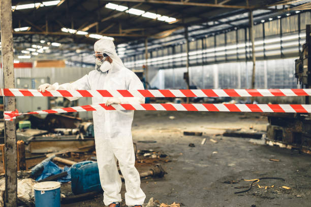 Professional Unattended Death Cleanup technician working in Waldo, AR